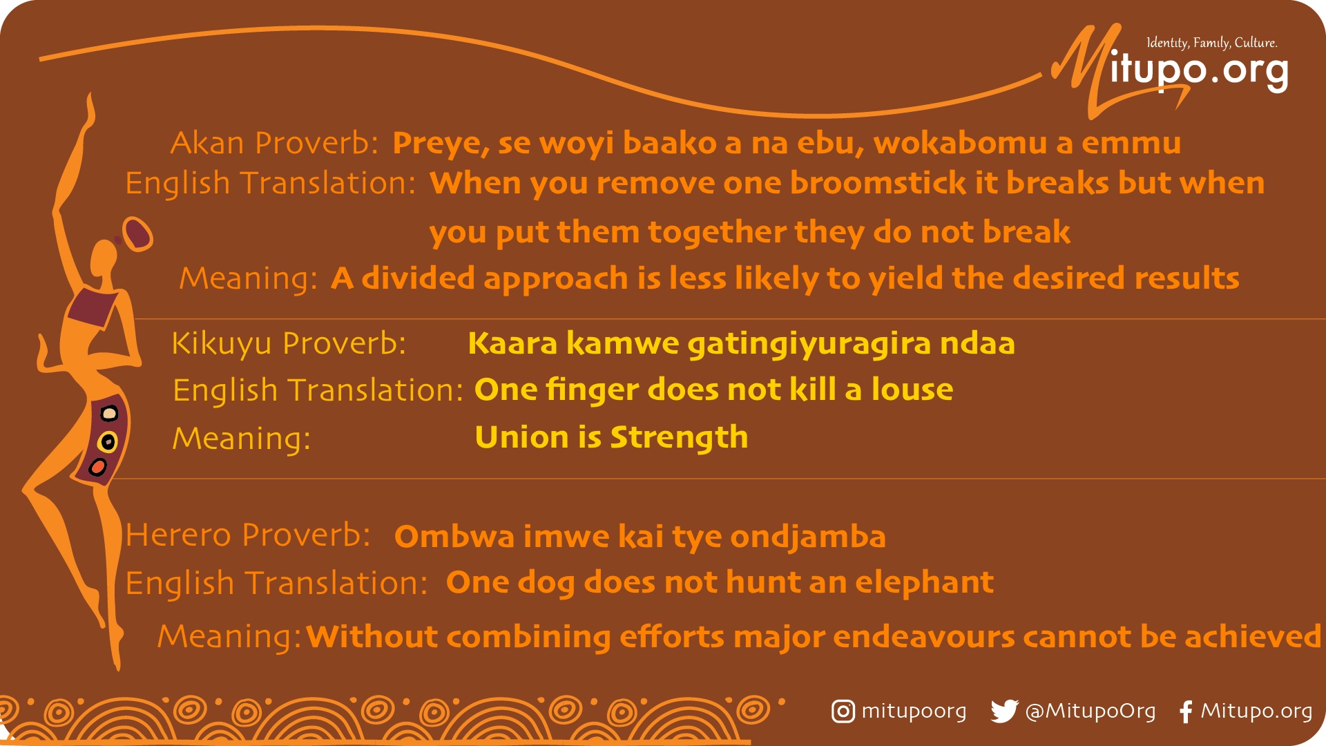 Cooperation proverbs across cultures